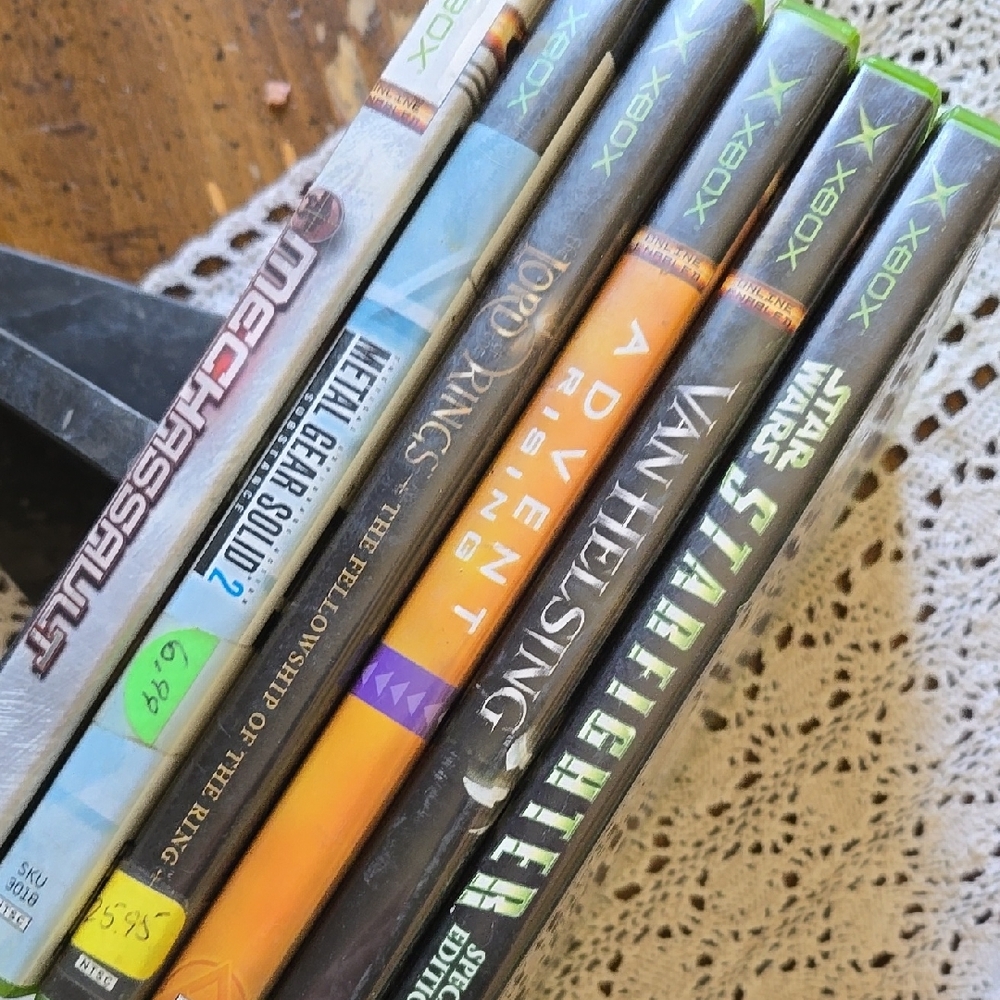 6 Original Xbox Games